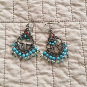 Dangling earrings